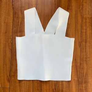 ALC White Crop Top